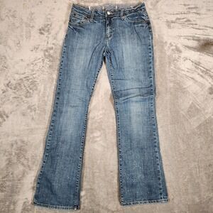 Sakura Couture Jeans Women's 30X31 Low-Rise Boot Cut Blue Pre-Ownedโ